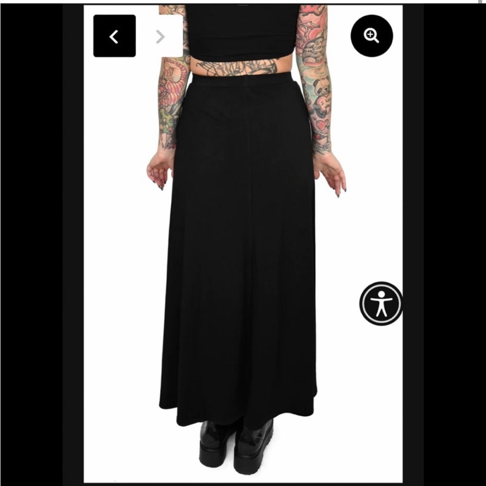 NWT Foxblood Darla Maxi Skirt with Built In Shorts - Large - Picture 5 of 12
